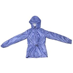 L Jou Jou Light Purple Girls Youth Mesh Windbreaker Lightweight Casual Jacket